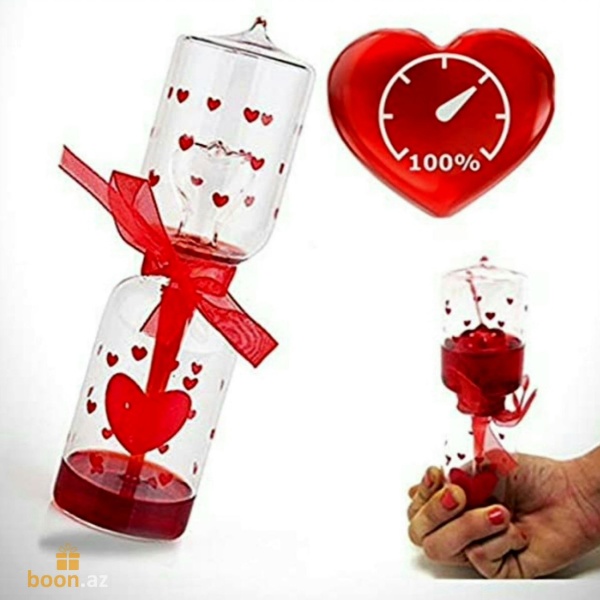 Тепловой фонтан "Измеритель любви" Я Люблю Тебя 